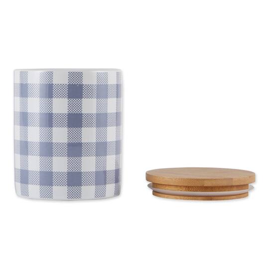 DII® Buffalo Check Ceramic Canister Set